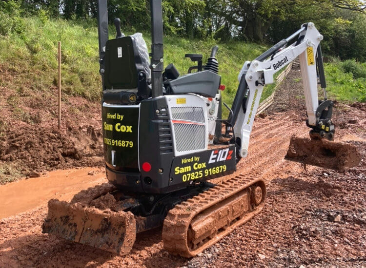 mini dumper truck hire North Devon