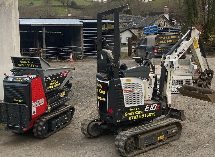 Braunton mini digger hire